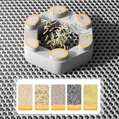 Premium Large Cat Litter Mat Waterproof Double Layer Litter Trapper