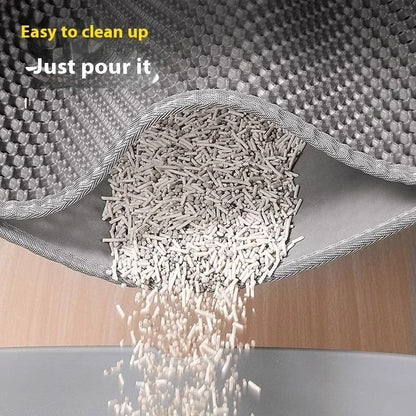 Premium Large Cat Litter Mat Waterproof Double Layer Litter Trapper