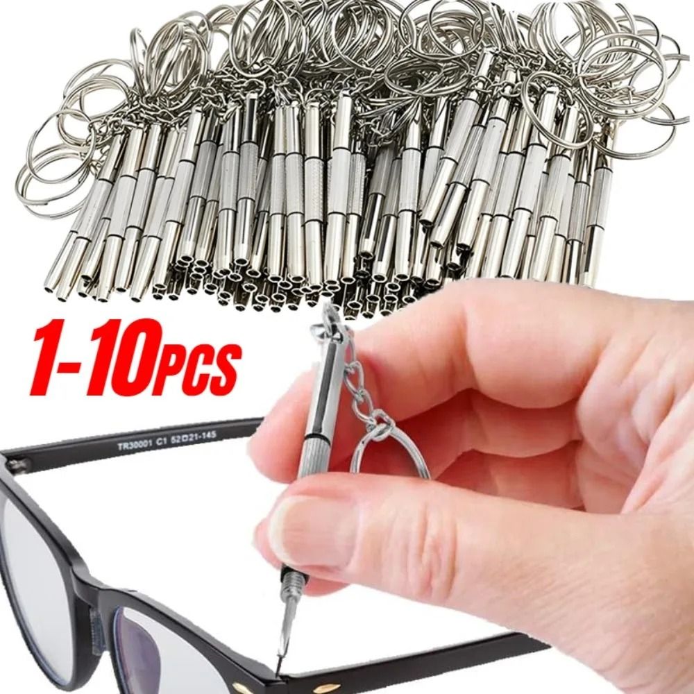 Portable Precision Screwdriver Kit for Eyeglasses Watches and Small Repairs