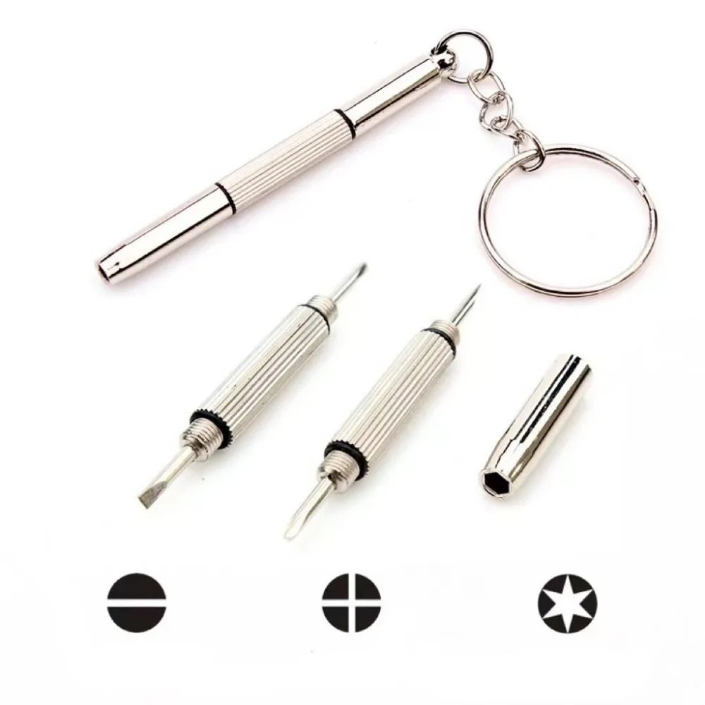 Portable Precision Screwdriver Kit for Eyeglasses Watches and Small Repairs