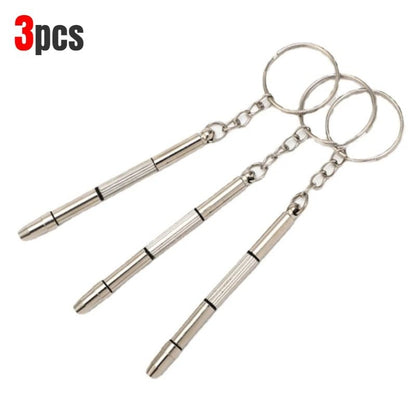 Portable Precision Screwdriver Kit for Eyeglasses Watches and Small Repairs