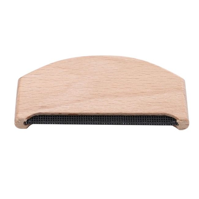 Wooden Fabric Lint Remover Manual Sweater Shaver Tool