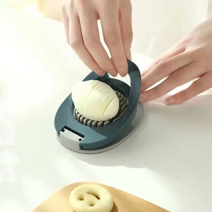 PerfectSlice Multipurpose Stainless Steel Egg & Fruit Slicer