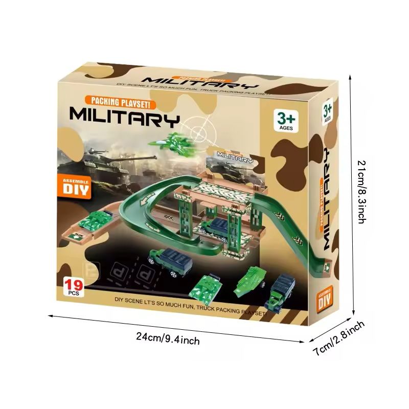 Childrens Multi-Storey Car Parking Tower Toy Multi-Level Parking Garage & Track Playset for Kids