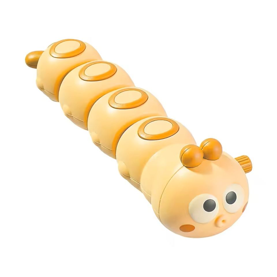 Cartoon Caterpillar Pull-Along Running Baby Toy Fun Moving Toy for Toddlers & Babies