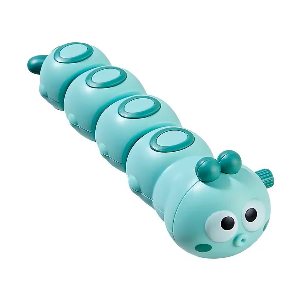 Cartoon Caterpillar Pull-Along Running Baby Toy Fun Moving Toy for Toddlers & Babies