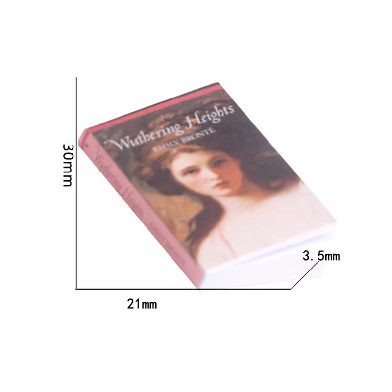 Mini 1 12 Dollhouse Vintage Book Set – 10 Piece Decor Collection