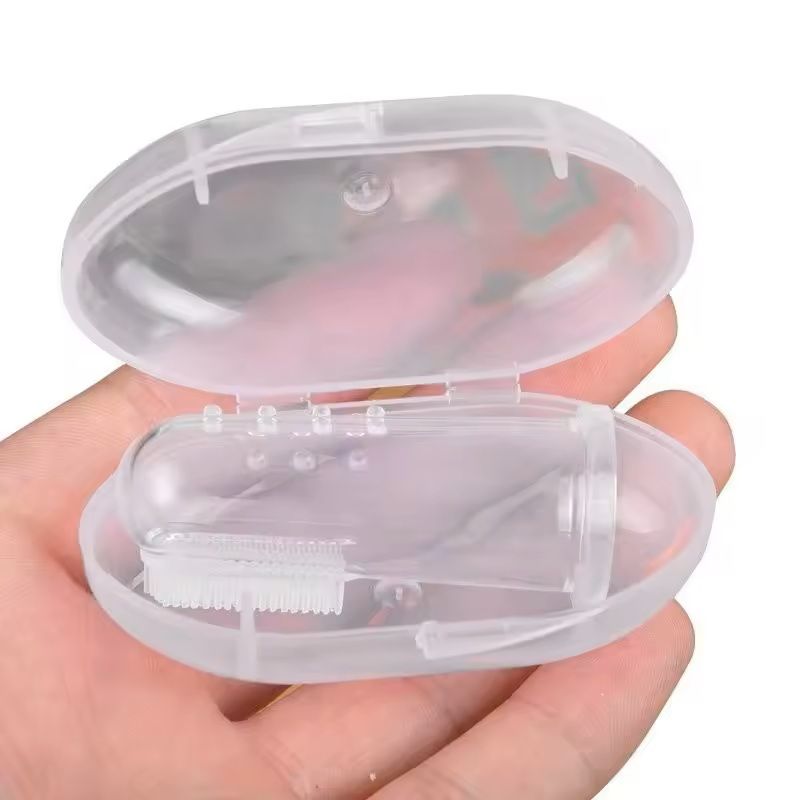 Super-Soft Silicone Finger Toothbrush for Dogs & Cats Gentle Teeth & Gum Care for Pets