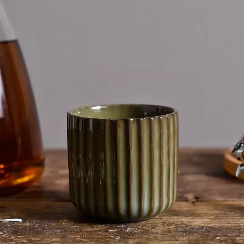 Japanese Style Retro Ceramic Tea Cup Porcelain Mug for Coffee Tea Sake Water