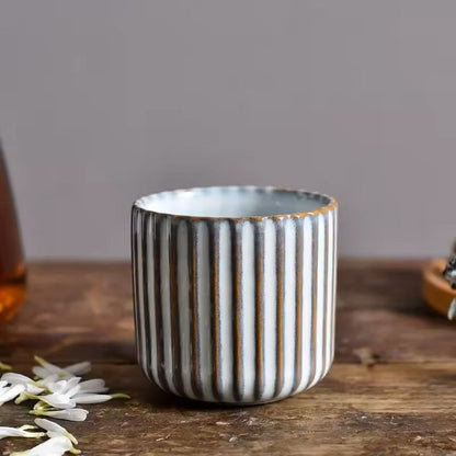 Japanese Style Retro Ceramic Tea Cup Porcelain Mug for Coffee Tea Sake Water
