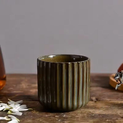 Japanese Style Retro Ceramic Tea Cup Porcelain Mug for Coffee Tea Sake Water