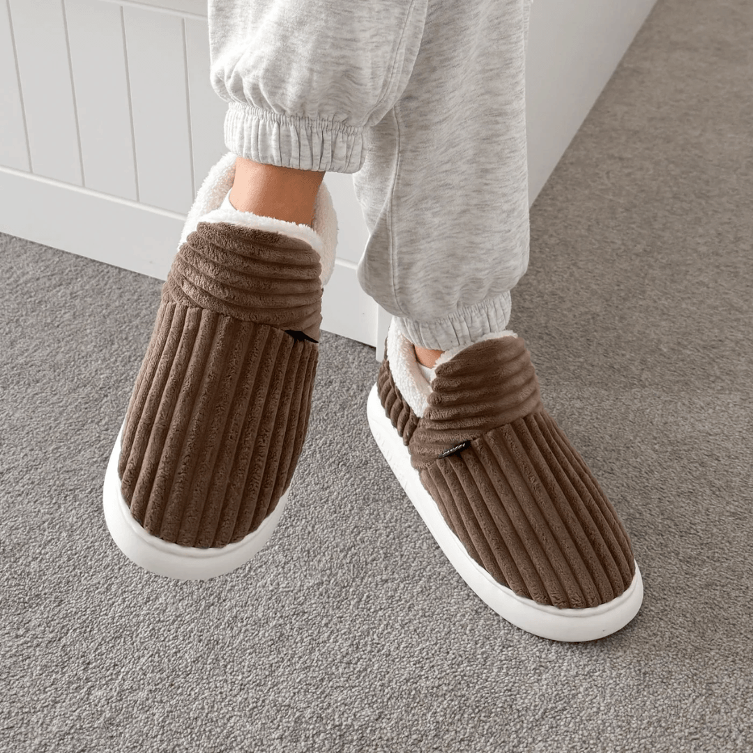 Soft Fuzzy Winter Slippers for Women with Plush Lining and Non Slip Sole for Indoor Warmth and All Day Comfort