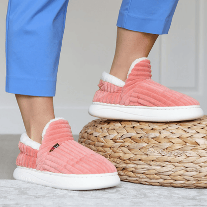Soft Fuzzy Winter Slippers for Women with Plush Lining and Non Slip Sole for Indoor Warmth and All Day Comfort