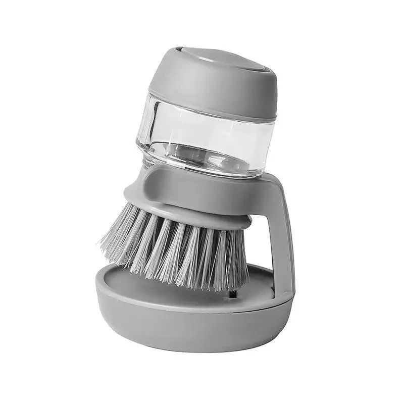Dish Brush With Soap Dispenser Multi Use Kitchen Scrub Brush