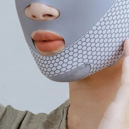 Sculpted Contour Sleep Face Band for Chin Jawline and Double Chin Reduction