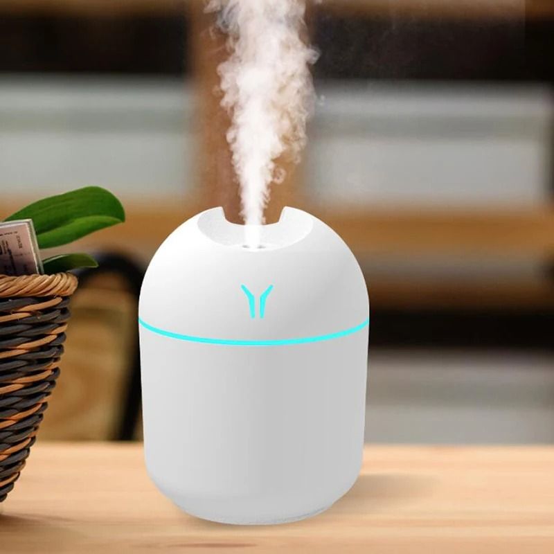 Fresh Mist USB Mini Air Humidifier Aroma Essential Oil Diffuser 250ml