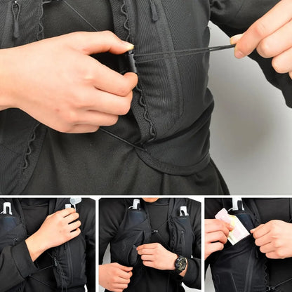 Outdoor Running Vest Hydration Vest for Trail Running, Elastic Sealing Outdoor Sports Bag for Jogging Cycling Hiking