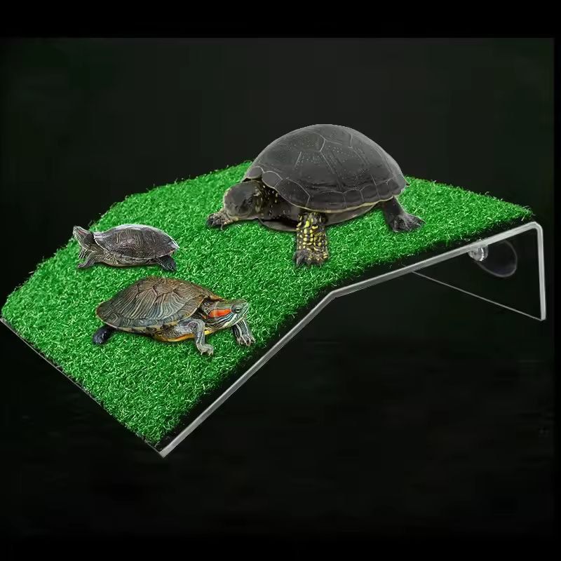 Eco-Bask Turtle Floating Island - Aquarium Moss Island & Climbing Platform