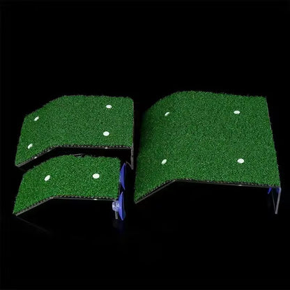 Eco-Bask Turtle Floating Island - Aquarium Moss Island & Climbing Platform