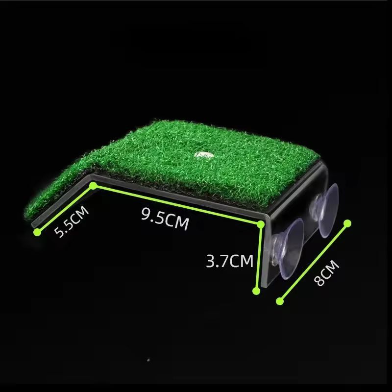 Eco-Bask Turtle Floating Island - Aquarium Moss Island & Climbing Platform