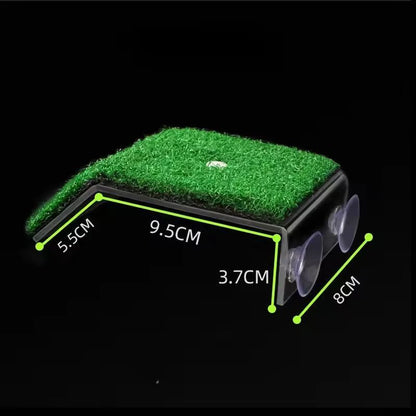 Eco-Bask Turtle Floating Island - Aquarium Moss Island & Climbing Platform