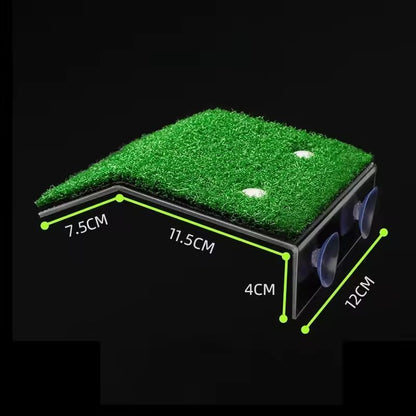 Eco-Bask Turtle Floating Island - Aquarium Moss Island & Climbing Platform