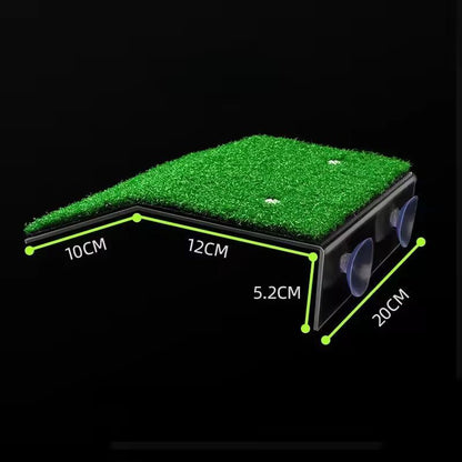 Eco-Bask Turtle Floating Island - Aquarium Moss Island & Climbing Platform