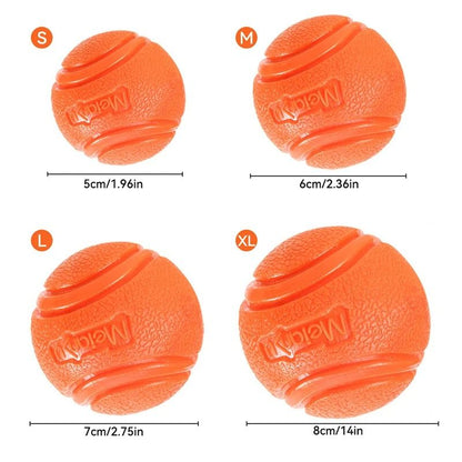 Durable Rubber Dog Toy Ball for Chewing and Play