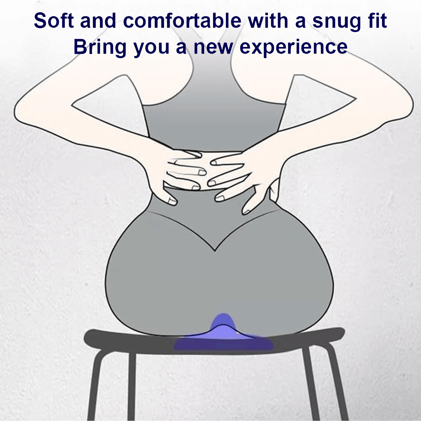 USB Rechargeable Pelvic Floor Muscle Trainer for Home, Office, and Fitness Recovery