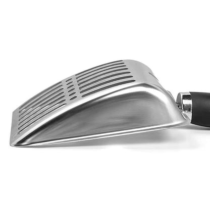 Large Metal Cat Litter Scoop with Non-Slip Handle