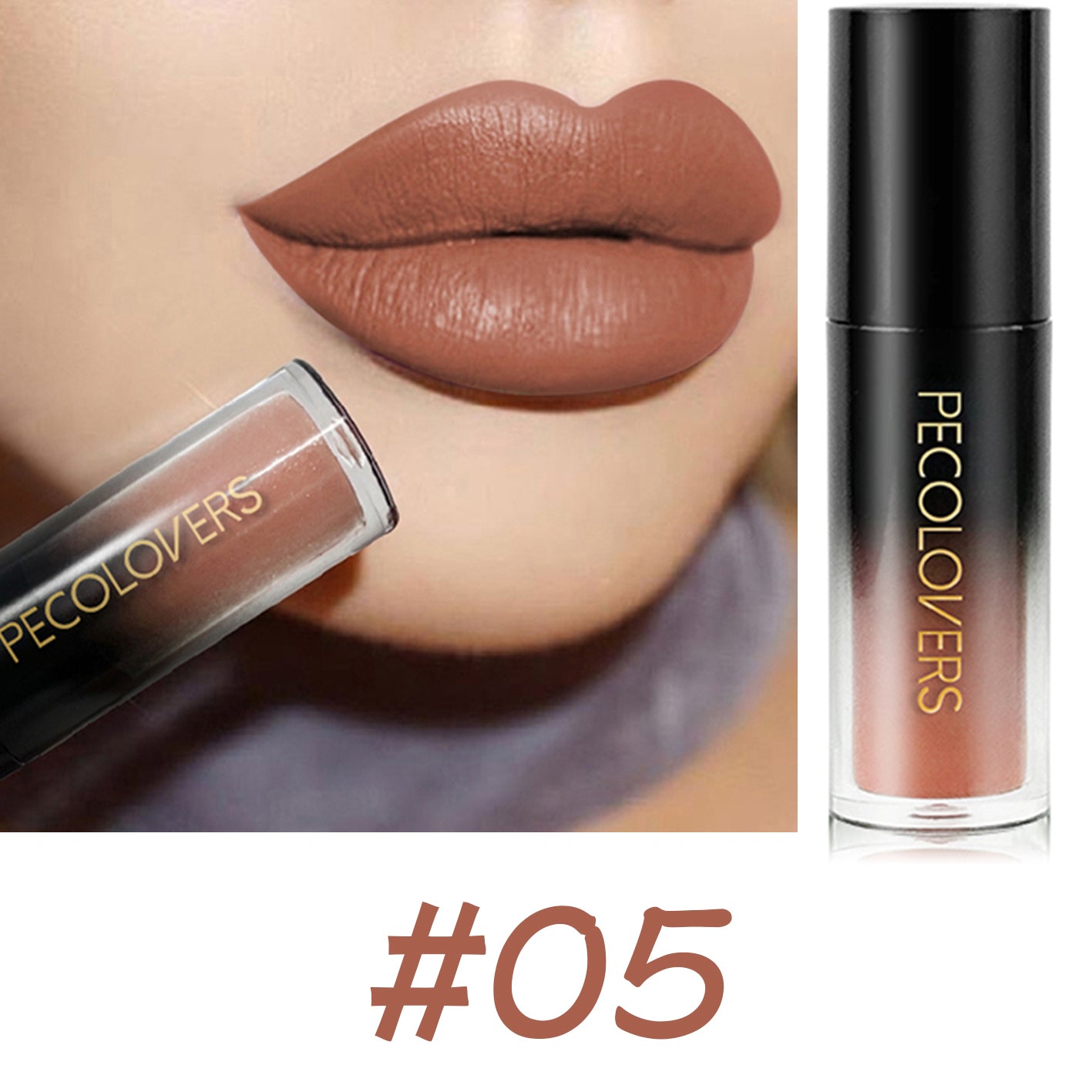 Long Lasting Matte Liquid Lipstick for Bold Smooth Lip Color