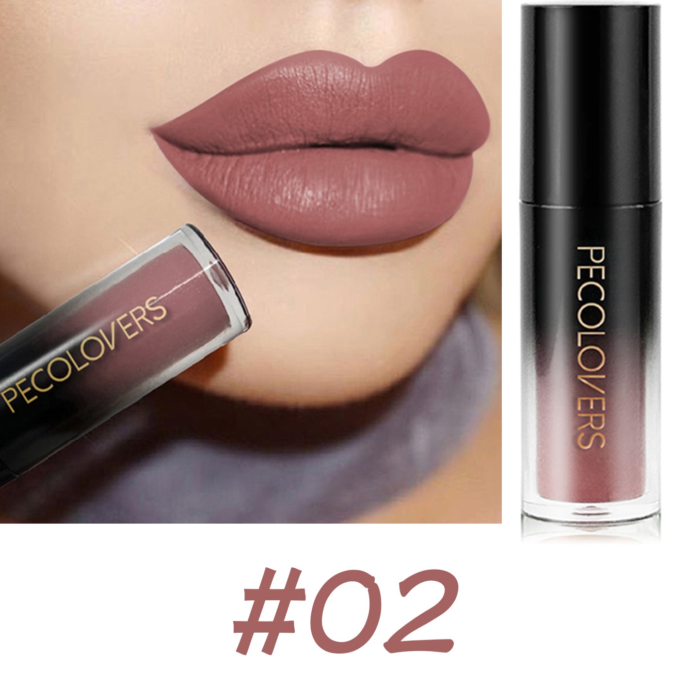 Long Lasting Matte Liquid Lipstick for Bold Smooth Lip Color