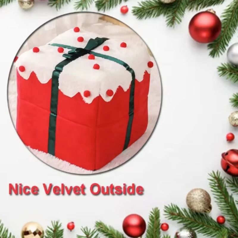 Christmas Cozy Pet Bed for Cats and Small Dogs