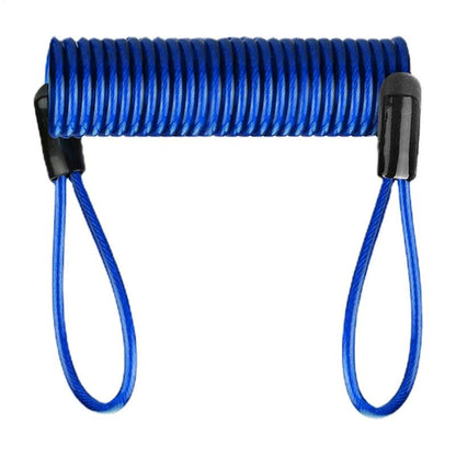 Lock Reminder Cable, Disc Lock Cable, Anti-Theft Protection, Steel Wire Spring Reminder Rope for Scooter