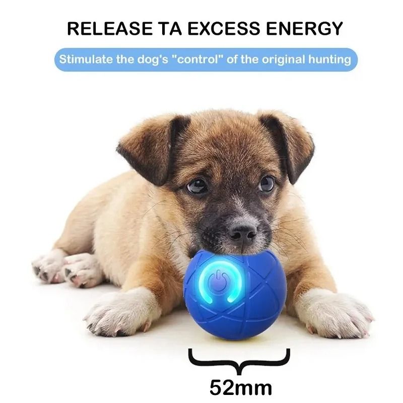 Automatic Rolling Dog Toy Ball Rechargeable Interactive Pet Toy