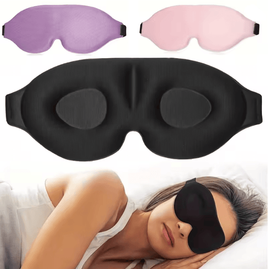 Contoured Sleep Eye Mask for Men and Women