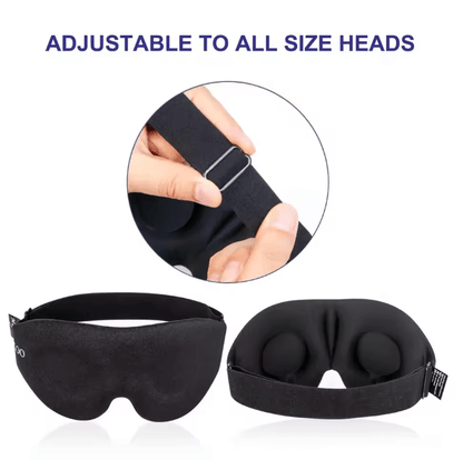 Contoured Sleep Eye Mask for Men and Women