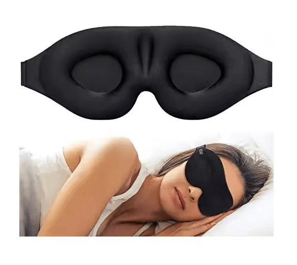 Contoured Sleep Eye Mask for Men and Women