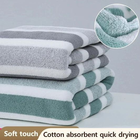 Thickened Absorbent Bath Towel and Soft Face Towel