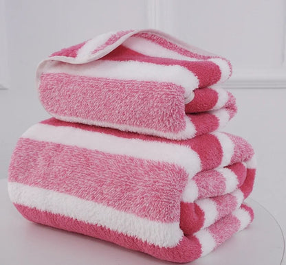 Thickened Absorbent Bath Towel and Soft Face Towel