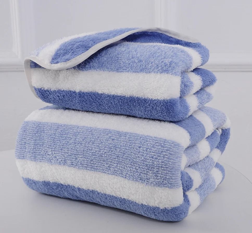 Thickened Absorbent Bath Towel and Soft Face Towel