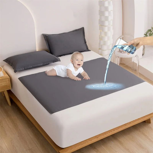 Waterproof TPU Bed Sheet Pad for Mattress Protection for Babies Adults and Spa Use
