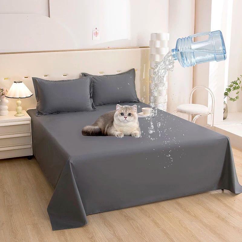 Waterproof TPU Bed Sheet Pad for Mattress Protection for Babies Adults and Spa Use