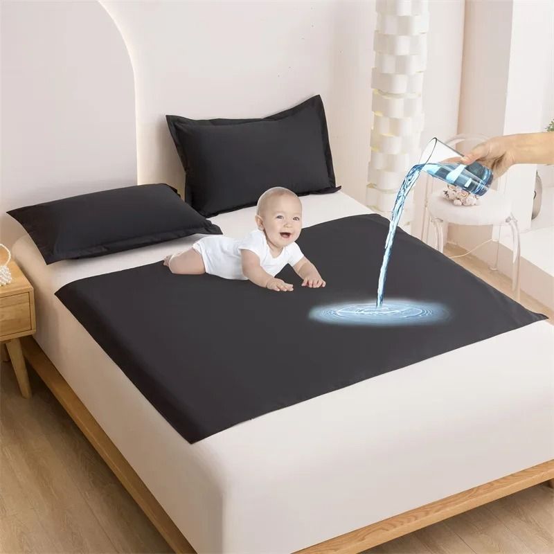Waterproof TPU Bed Sheet Pad for Mattress Protection for Babies Adults and Spa Use