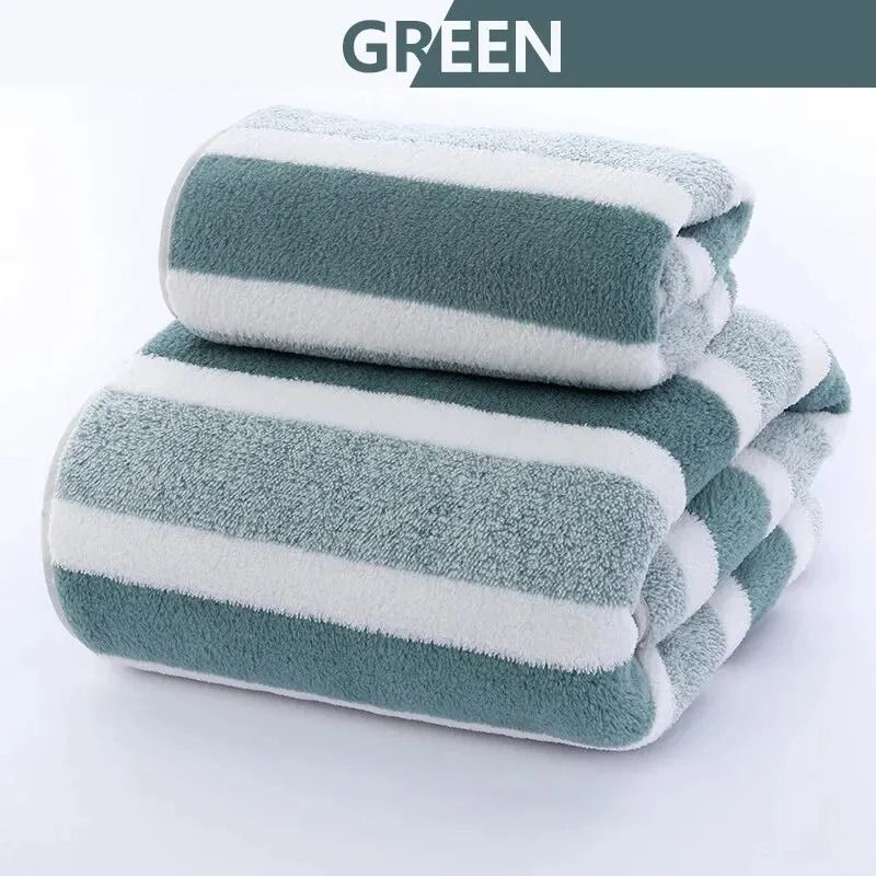 Soft Absorbent Bath Towel Set for Men and Women