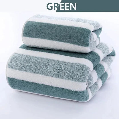 Soft Absorbent Bath Towel Set for Men and Women