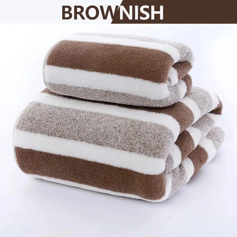 Soft Absorbent Bath Towel Set for Men and Women