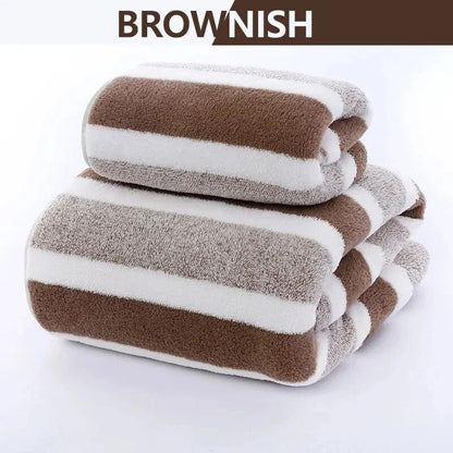 Soft Absorbent Bath Towel Set for Men and Women