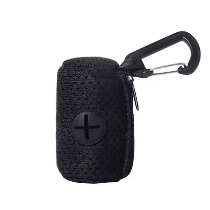 Dog Poop Bag Dispenser Portable Hanging Dog Waste Bag Holder for Walks & Outdoor Use