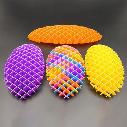 3D Elastic Worm Net Pop-It Toy Stress Relief Fidget & Puzzle Bouncy Sensory Toy